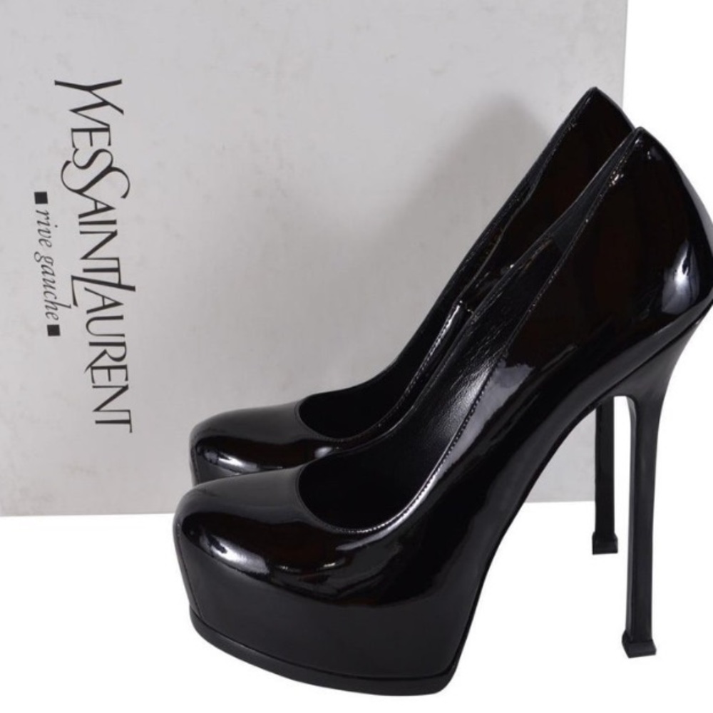 YSL Tribtoo 105 Patent Pumps